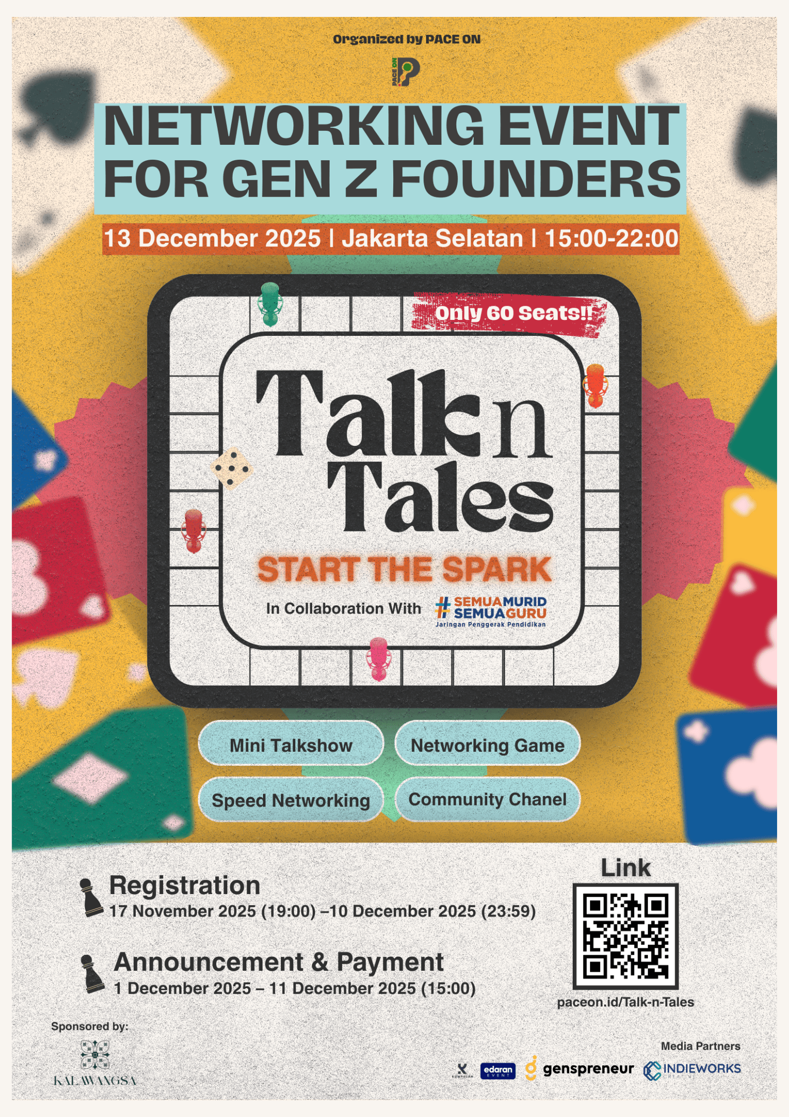 Talk n Tales Event Poster
